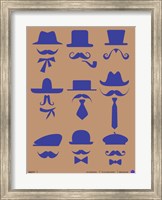 Framed Hats and Mustaches 2
