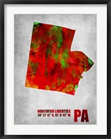Framed North Liberties Pennsylvania