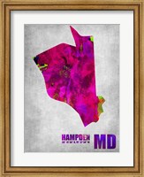 Framed Hampden Maryland