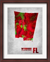 Framed Wynwood Florida