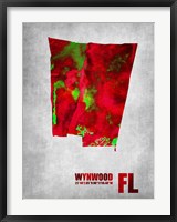 Framed Wynwood Florida
