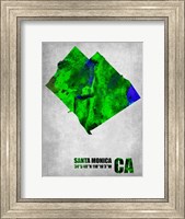 Framed Santa Monica California