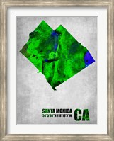 Framed Santa Monica California