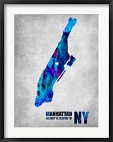 Framed Manhattan New York