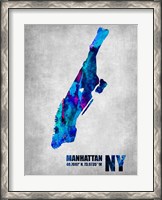 Framed Manhattan New York