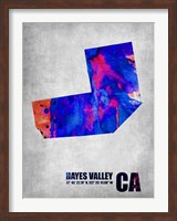 Framed Hayes Valley California