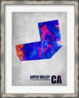 Framed Hayes Valley California