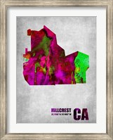 Framed Hillcrest California