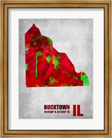 Framed Bucktown Illinois