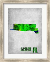 Framed El Portal Florida