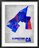 Framed Downtown Los Angeles California