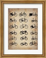Framed Vintage Bicycles