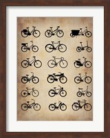Framed Vintage Bicycles