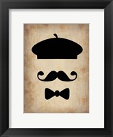 Framed Hat Glasses and Mustache 3