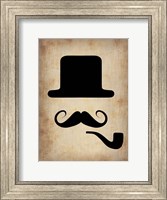 Framed Hat Glasses and Mustache 4