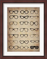 Framed Vintage Glasses
