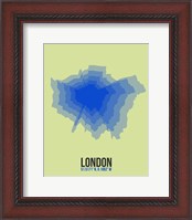 Framed London Radiant Map 4