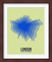 Framed London Radiant Map 4