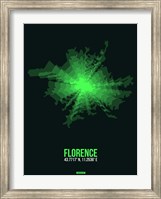 Framed Florence Radiant Map 3