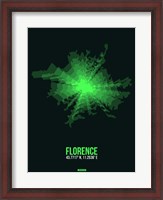 Framed Florence Radiant Map 3