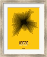 Framed Leipzig Radiant Map 1