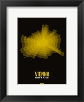 Framed Vienna Radiant Map 4