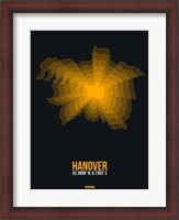 Framed Hanover Radiant Map 1