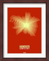 Framed Hanover Radiant Map 3