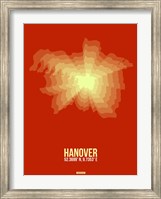Framed Hanover Radiant Map 3