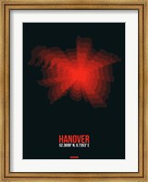 Framed Hanover Radiant Map 4