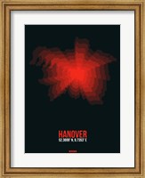 Framed Hanover Radiant Map 4