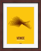 Framed Venice Radiant Map 4