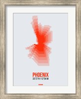 Framed Phoenix Radiant Map 4