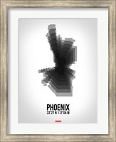 Framed Phoenix Radiant Map 6