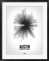 Framed Austin Radiant Map 4