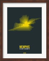 Framed Memphis Radiant Map 1