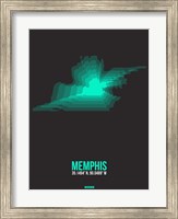 Framed Memphis Radiant Map 2