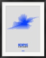Framed Memphis Radiant Map 3