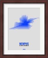 Framed Memphis Radiant Map 3