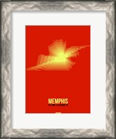 Framed Memphis Radiant Map 4