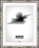 Framed Memphis Radiant Map 5
