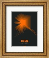 Framed Alaska Radiant Map 6