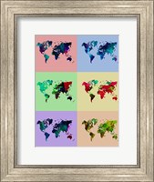Framed World Map