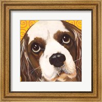 Framed Dlynn's Dogs - Charlie