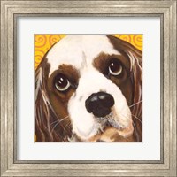 Framed Dlynn's Dogs - Charlie