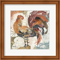 Framed Rooster Flair II