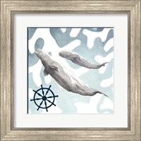 Framed Whale Composition IV