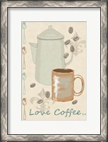 Framed Love Coffee