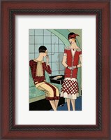 Framed Vintage Couture VIII