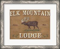 Framed Lodge Sign III